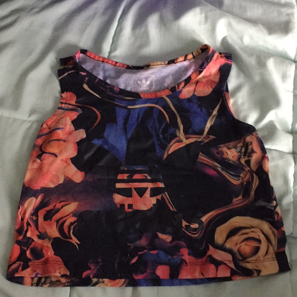 Adidas crop top
